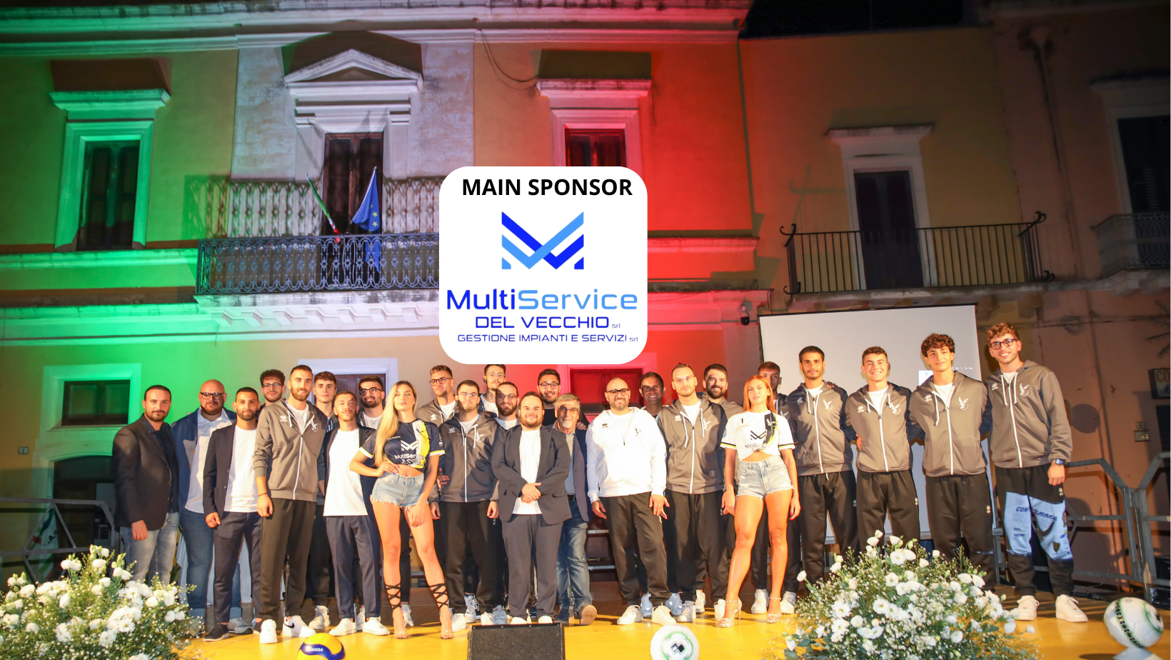 Multiservice Del Vecchio S.r.l. rinnova la sua partnership come Main Sponsor di Squinzano Volley